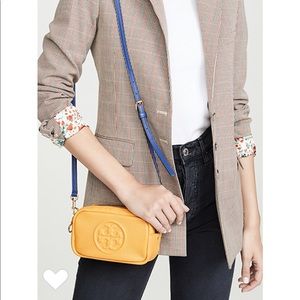 Tory Burch Perry Bombe Crossbody Bag in “Daylilly”